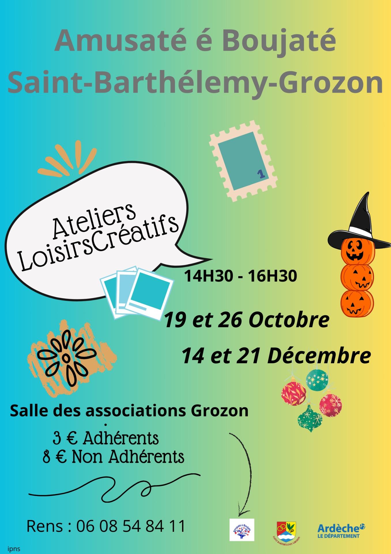 Ae b ateliers loisirs cre atifs