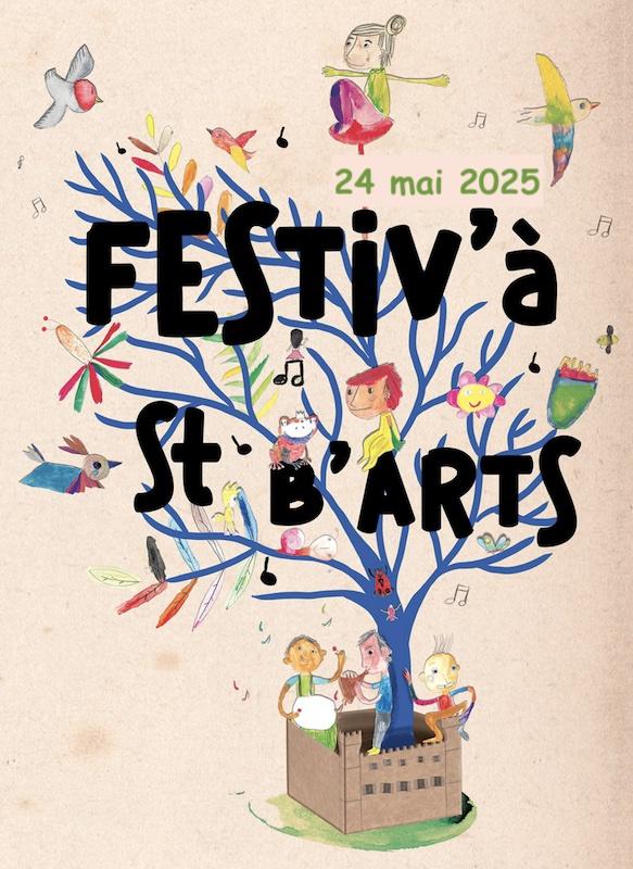 Affiche festiv a st b arts