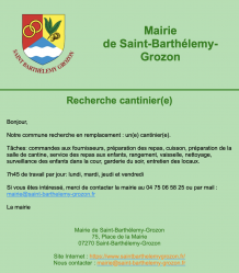 Mairie recherche cantinie re 30 aou 24