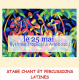 Stage chant et percussions latines combou combo a arlebosc 25 mai 24